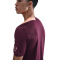 NIKE Strike T90 Dri-FIT kurzarm Trainingsshirt Herren 610 - bordeaux/bordeaux/orange pulse L