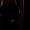 NIKE Tempo Dri-FIT Warm Mid-Waist Laufhose Damen 010 - black/reflective silv M
