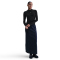 NIKE Sportswear Chill Knit Mock Langarmshirt Damen 011 - black/sail L