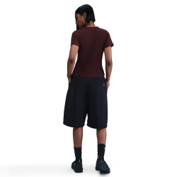 NIKE Sportswear Rib T-Shirt Damen 652 - burgundy crush/sail S