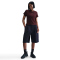 NIKE Sportswear Rib T-Shirt Damen 652 - burgundy crush/sail S