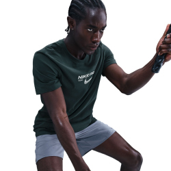 NIKE Dri-FIT Fitnessshirt Herren 390 - seaweed S