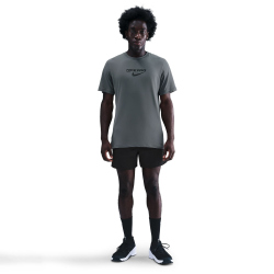 NIKE Dri-FIT Fitnessshirt Herren 084 - smoke grey S