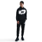 NIKE Therma-FIT Fleece Hoodie Herren 010 - black S