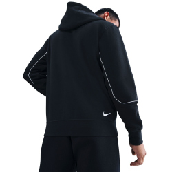 NIKE Total 90 Club Hoodie Herren 010 - black/white/white M