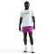 NIKE Miler Winter kurzarm Laufshirt Herren 043 - pure platinum/volt/reflective silv S