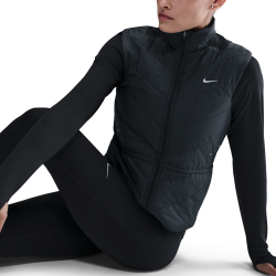 NIKE Swift Therma-FIT Laufweste Damen 010 - black/reflective silv XL