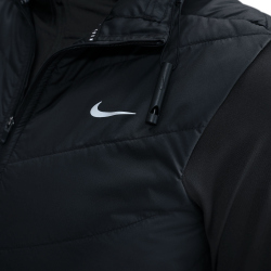 NIKE Swift Therma-FIT Laufweste Damen 010 - black/reflective silv XL