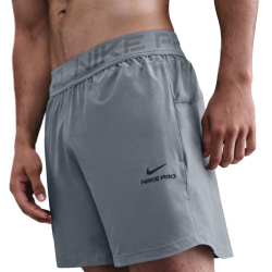 NIKE Pro Training 6" Dri-FIT Shorts Herren 084 - smoke grey/black XL
