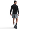 NIKE Pro Training 6" Dri-FIT Shorts Herren 084 - smoke grey/black XL