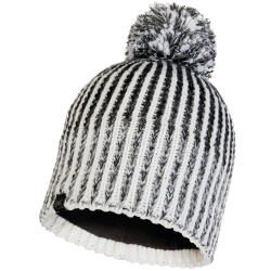 BUFF Fleece Bommelmütze Iver grey