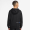 NIKE Sportswear Club Fleece Brand Energy Hoodie Kinder 010 - black/safety orange M (137-147 cm)