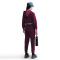 NIKE Pro Dri-FIT Fleece Jogginghose Mädchen 610 - bordeaux/bordeaux/black/white S (128-137 cm)