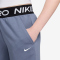 NIKE Pro Dri-FIT Fleece Jogginghose Mädchen 499 - world indigo/world indigo/black/white S (128-137 cm)