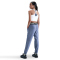 NIKE Pro Dri-FIT Fleece Jogginghose Mädchen 499 - world indigo/world indigo/black/white S (128-137 cm)