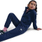NIKE Sportswear Dri-FIT Trainingsanzug Kinder 410 - midnight navy/midnight navy/white S (128-137 cm)