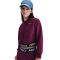 NIKE Pro Dri-FIT Fleece Hoodie Mädchen 610 - bordeaux/bordeaux/black/white XL (156-166 cm)