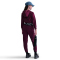 NIKE Pro Dri-FIT Fleece Hoodie Mädchen 610 - bordeaux/bordeaux/black/white XL (156-166 cm)