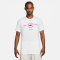 NIKE Sportswear Swoosh T-Shirt Herren 101 - white/black S