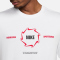 NIKE Sportswear Swoosh T-Shirt Herren 101 - white/black S
