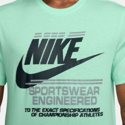 NIKE Sportswear Futura T-Shirt Herren 353 - mint foam S
