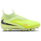 NIKE Jr. Phantom 6 Academy FG/MG Fußballschuhe Kinder 800 - hyper crimson/black-limelight 32