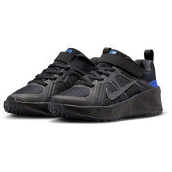 NIKE City Response Sneaker Kinder 004 - black/metallic black-off noir-racer blue 28