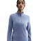 NIKE Swift Dri-FIT UV 1/2-Zip Laufshirt Damen 499 - world indigo/reflective silv XL