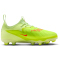 NIKE Jr. Phantom 6 Academy FG/MG Fußballschuhe Kinder 800 - hyper crimson/black-limelight 33
