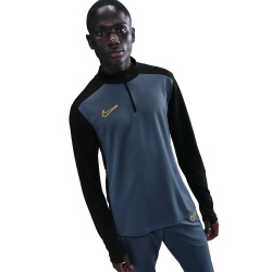 NIKE Academy Dri-FIT Fußball langarm Trainingsshirt Herren 491 - diffused blue/black/university gold M