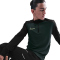 NIKE Academy Dri-FIT Fußball langarm Trainingsshirt Herren 390 - seaweed/black/limelight XL