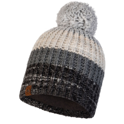 BUFF Fleece Bommelmütze Alina grey
