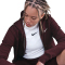 NIKE Sportswear Phoenix Fleece Kapuzenjacke Damen 652 - burgundy crush/sail XS