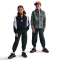 NIKE Air Fleece Jogginghose Kinder 390 - seaweed/black/white M (137-147 cm)