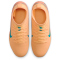 NIKE Jr. Mercurial Superfly Club Kylian Mbappé FG/MG Fußballschuhe Kinder 801 - melon tint/neo turq-igloo 32