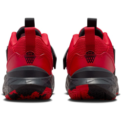 NIKE Team Hustle D Basketballschuhe Kinder 602 - university red/university red-black 36.5