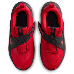 NIKE Team Hustle D Basketballschuhe Kinder 602 - university red/university red-black 36.5