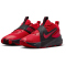 NIKE Team Hustle D Basketballschuhe Kinder 602 - university red/university red-black 36.5
