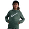 NIKE Multi Therma-FIT Repel Fleece Hoodie Kinder 323 - fir/clay green/htr/white L (147-158 cm)