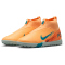 NIKE Jr. Mercurial Superfly 10 Academy Kylian Mbappé TF Multinocken-Fußballschuhe Kinder 801 - melon tint/neo turq-igloo 34