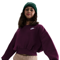 NIKE Sportswear Club Fleece Boxy Crewneck Sweatshirt...