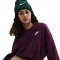 NIKE Sportswear Club Fleece Boxy Crewneck Sweatshirt Mädchen 610 - bordeaux/white XS (122-128 cm)