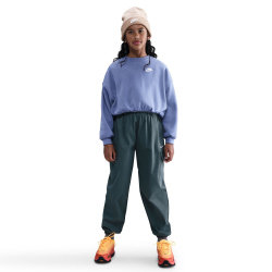 NIKE Sportswear Club Fleece Boxy Crewneck Sweatshirt Mädchen 499 - world indigo/white S (128-137 cm)