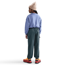 NIKE Sportswear Club Fleece Boxy Crewneck Sweatshirt Mädchen 499 - world indigo/white S (128-137 cm)