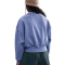 NIKE Sportswear Club Fleece Boxy Crewneck Sweatshirt Mädchen 499 - world indigo/white L (146-156 cm)