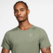 NIKE Court Advantage Dri-FIT kurzarm Tennisshirt Herren 386 - oil green S