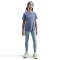 NIKE One Dri-FIT kurzarm Trainingsshirt Mädchen 499 - world indigo/white L (146-156 cm)