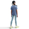 NIKE One Dri-FIT kurzarm Trainingsshirt Mädchen 499 - world indigo/white L (146-156 cm)