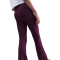 NIKE Sportswear Classic High-Waist Flared Leggings Mädchen 610 - bordeaux/white L (146-156 cm)