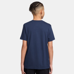 NIKE Sportswear T-Shirt Kinder 414 - midnight navy/white S (128-137 cm)